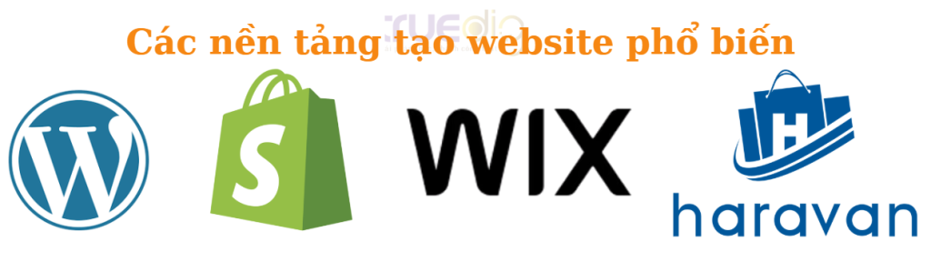 nền tảng tạo website